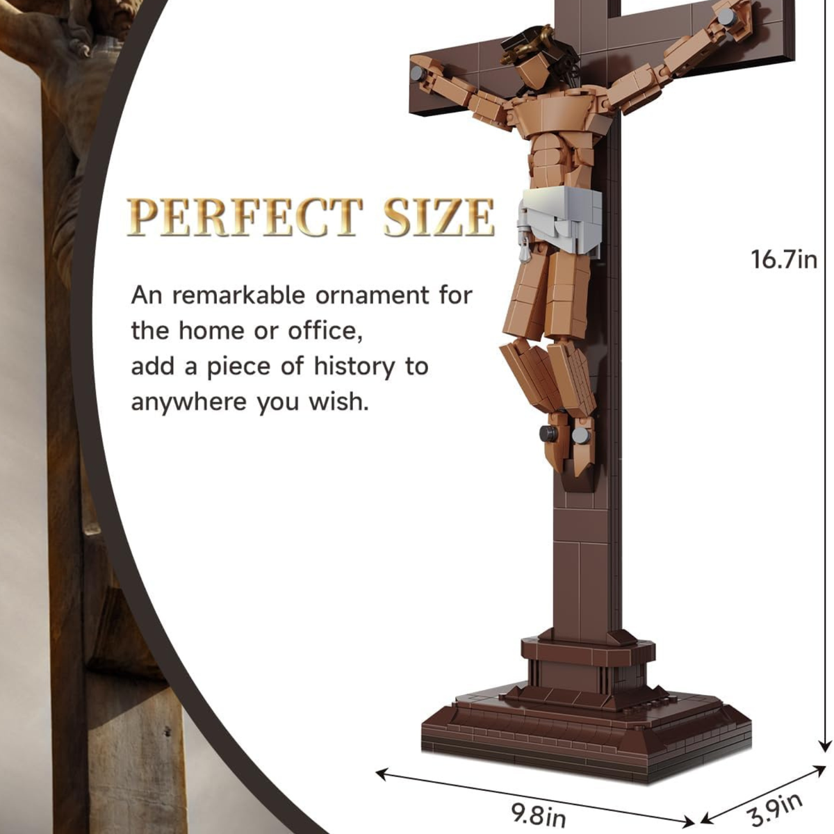 FaithGlow Jesus Crucifix Set
